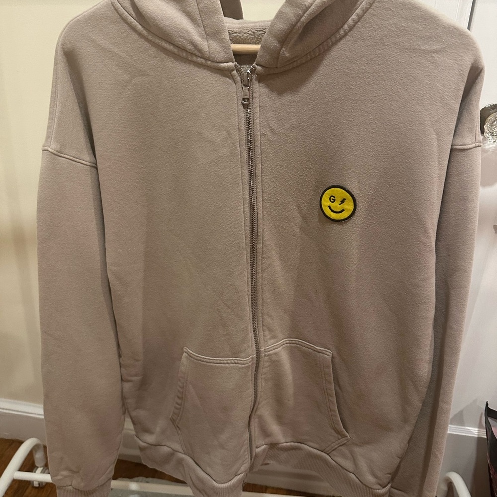 Gilly Hicks Tan Fleece Hoodie